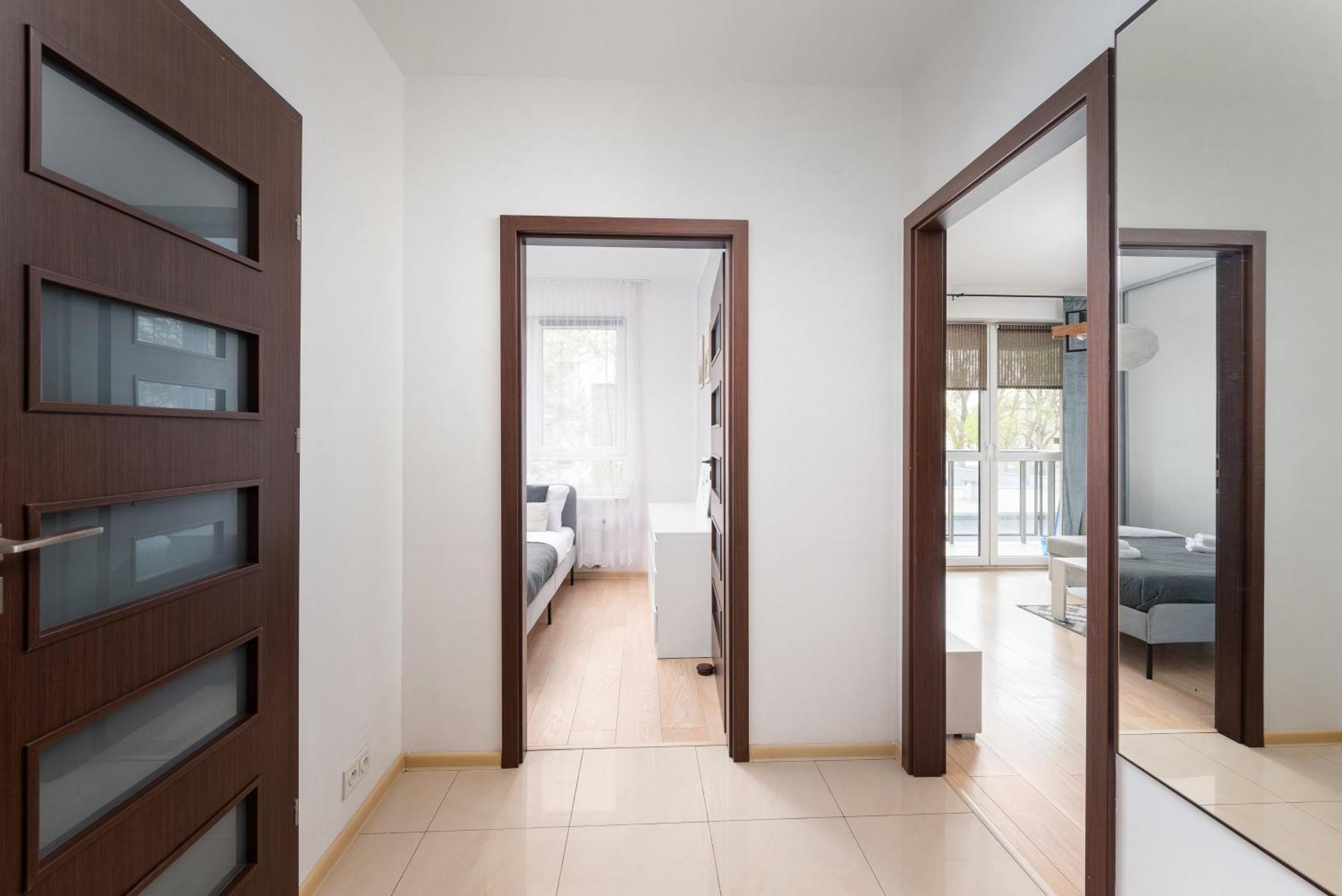 Aleja Krakowska Comfy Apartment Варшава Экстерьер фото